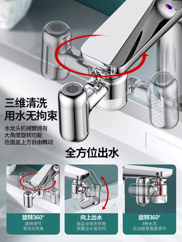 New Metal 1440°Universal Rotat - Home Bar Sink ulasan dan harga