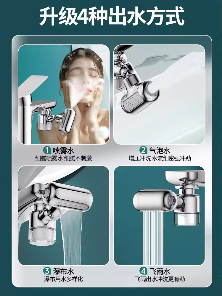 New Metal 1440°Universal Rotat - Home Bar Sink ulasan dan harga