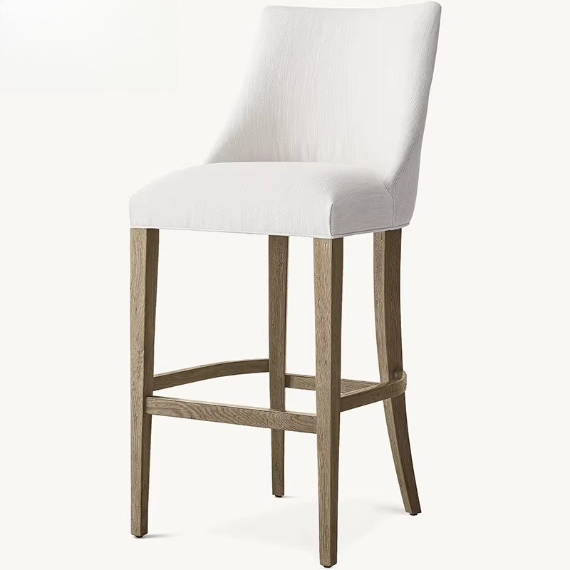 Light luxury solid wood bar ch - Home Bar Stools ulasan dan harga