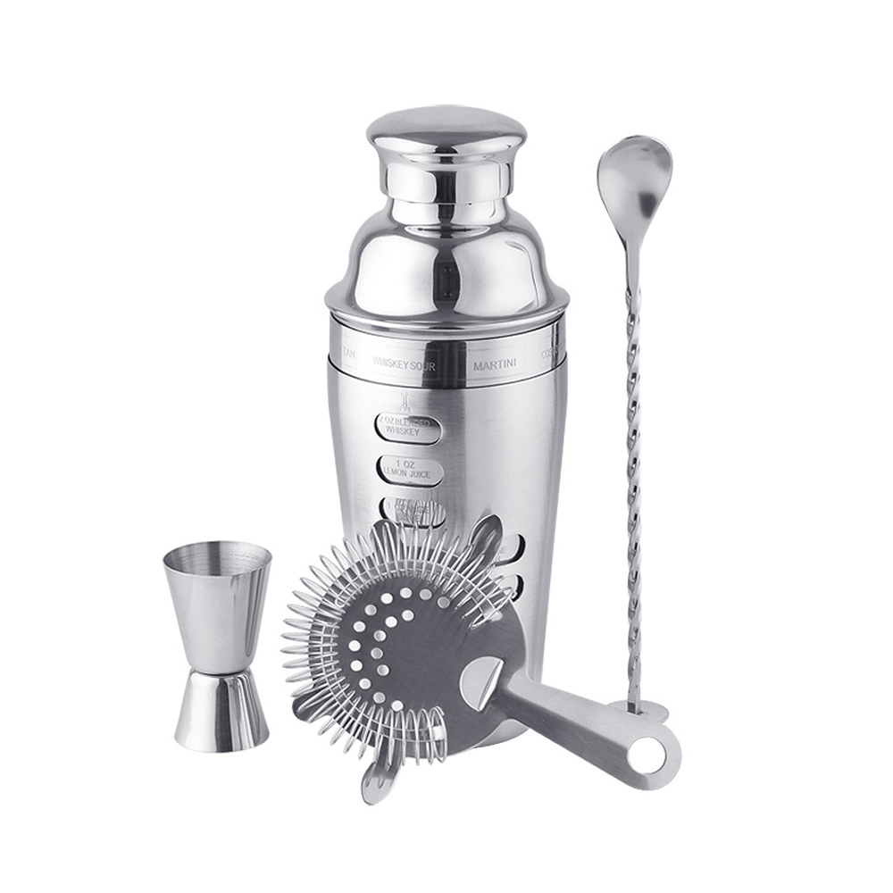 Boston Shaker Set 4 Pcs, Profe - Boston Shaker Set ulasan dan harga