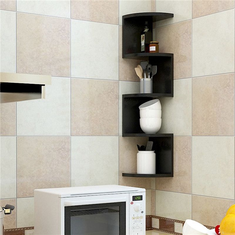 ABUL-Corner Shelf Corner Corne - Home Bar Shelf ulasan dan harga