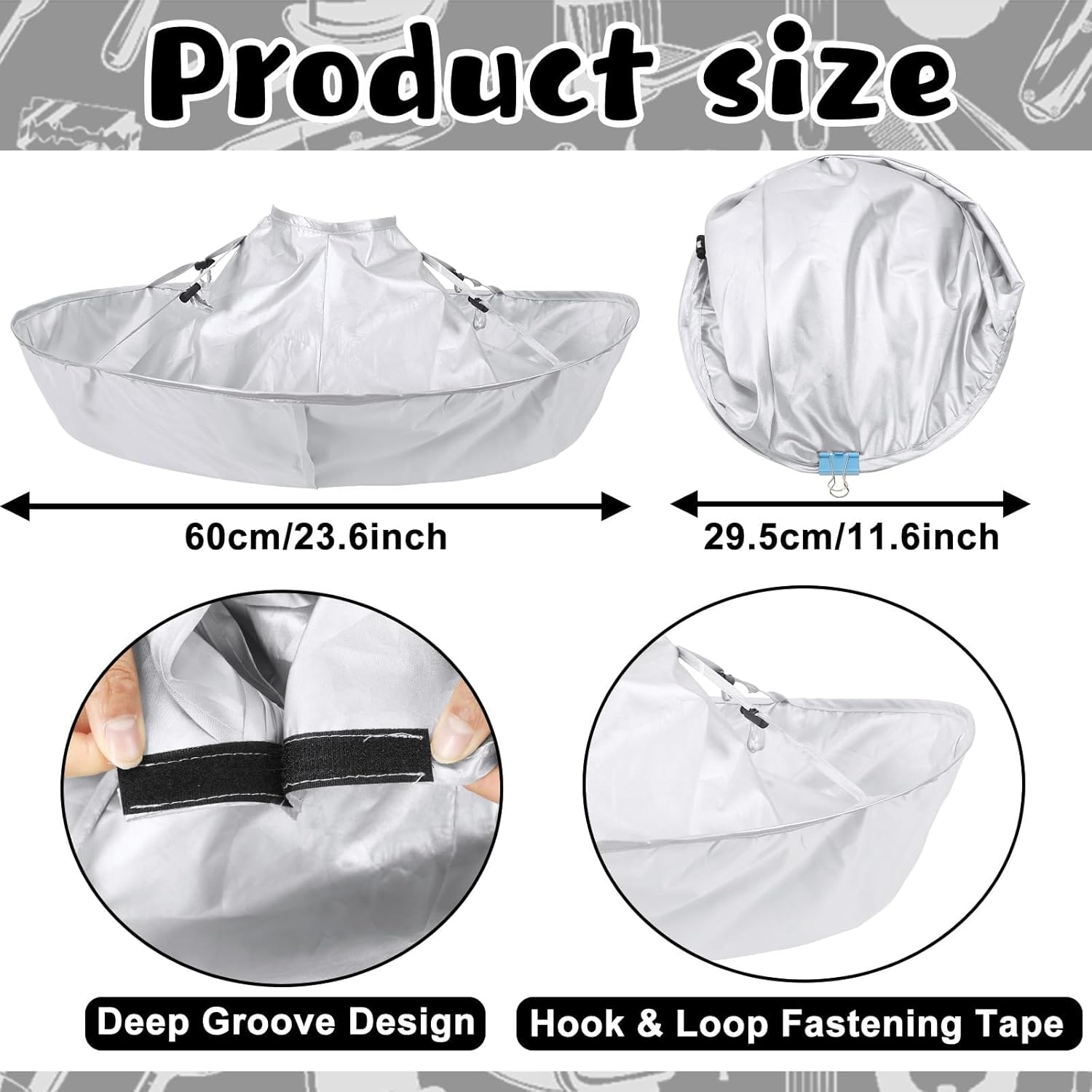 Hair Cutting Cape for All Ages - Home Barber ulasan dan harga
