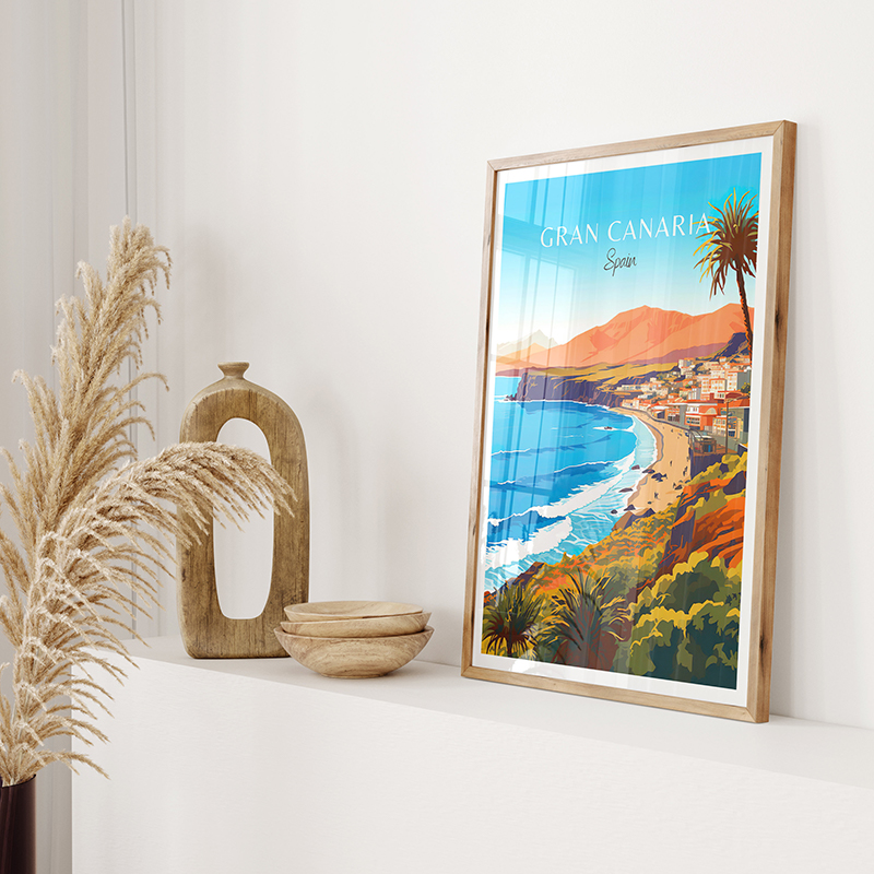 Spain Travel Poster Paris Gran - Home Barcelona ulasan dan harga