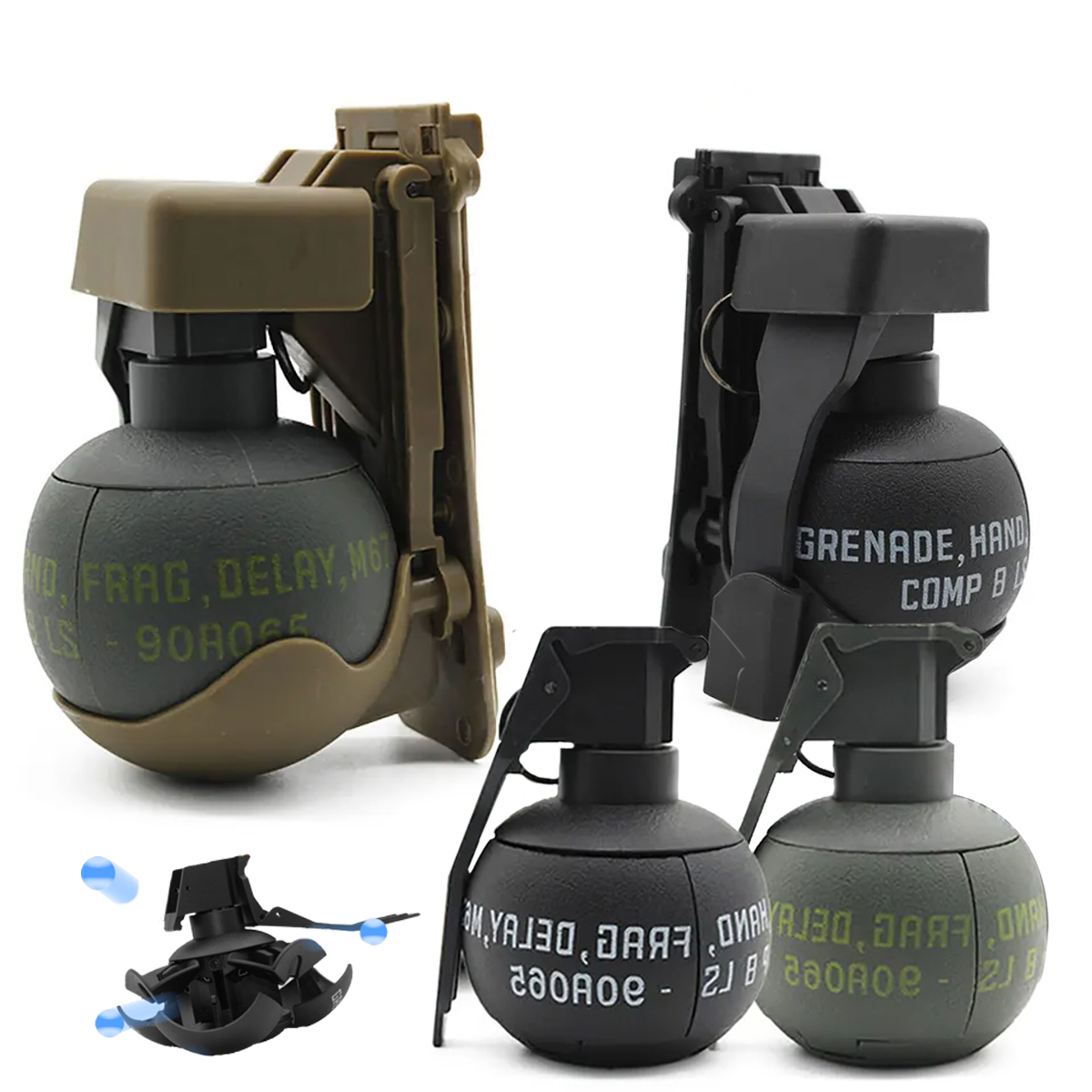 AA- Tactical Grenade Model Set - Smoking Gun Kit ulasan dan harga
