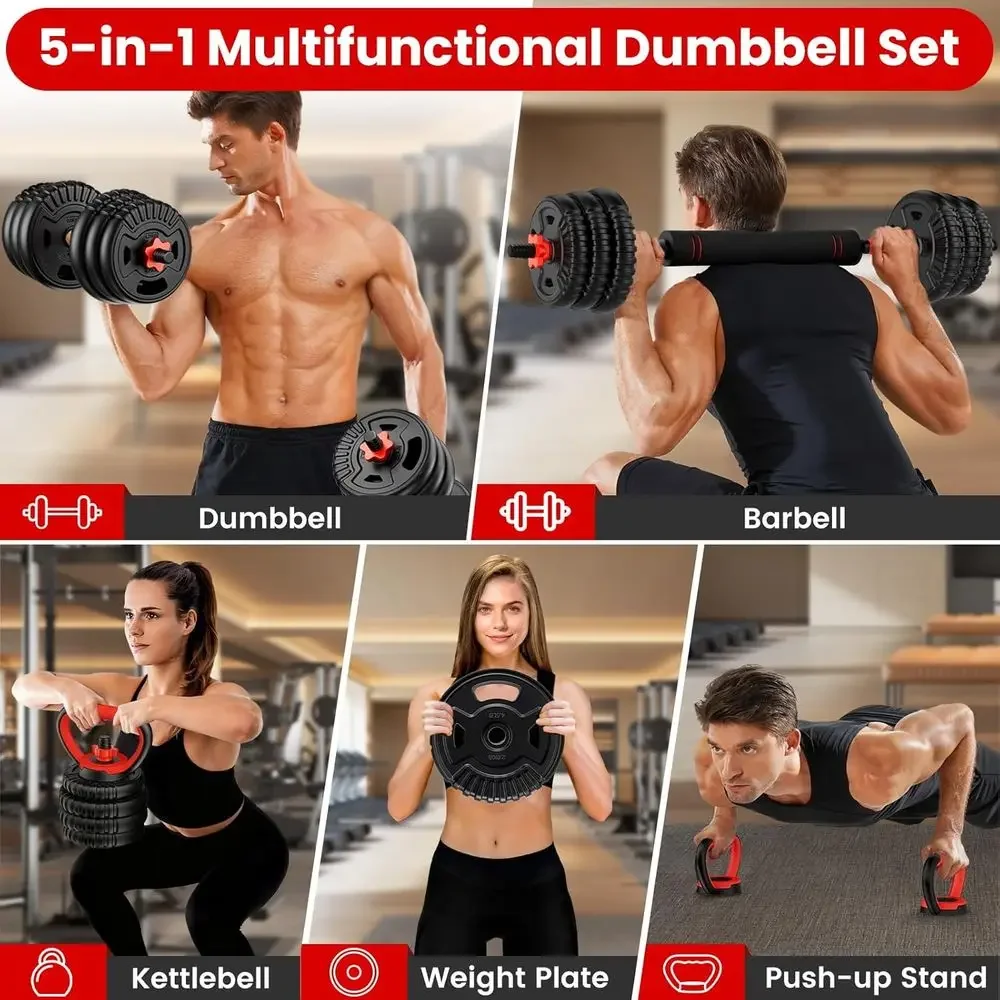 Versatile Adjustable Dumbbells - Home Bar Setup ulasan dan harga