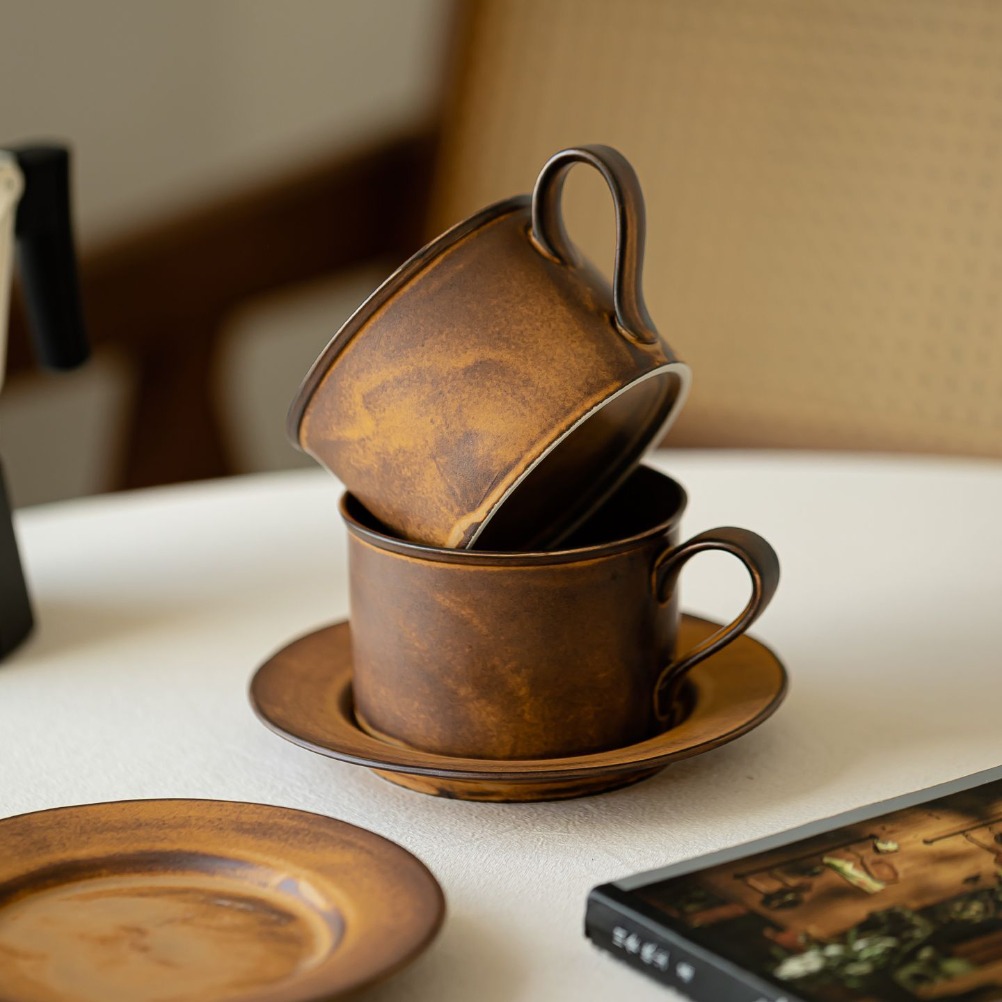 Japanese Retro Coffee Cup and  - Old Fashioned Glass ulasan dan harga