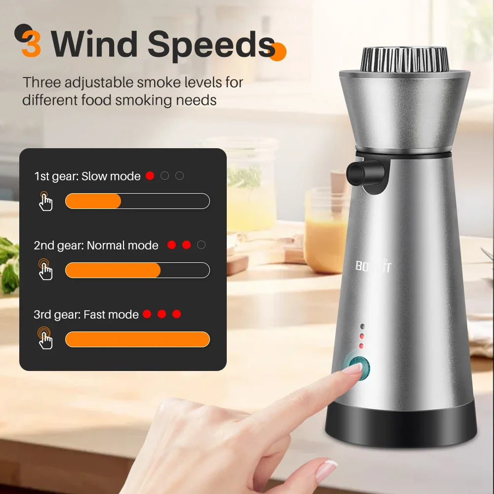 BORUiT Smoke Infuser Food Drin - Smoking Gun Kit ulasan dan harga