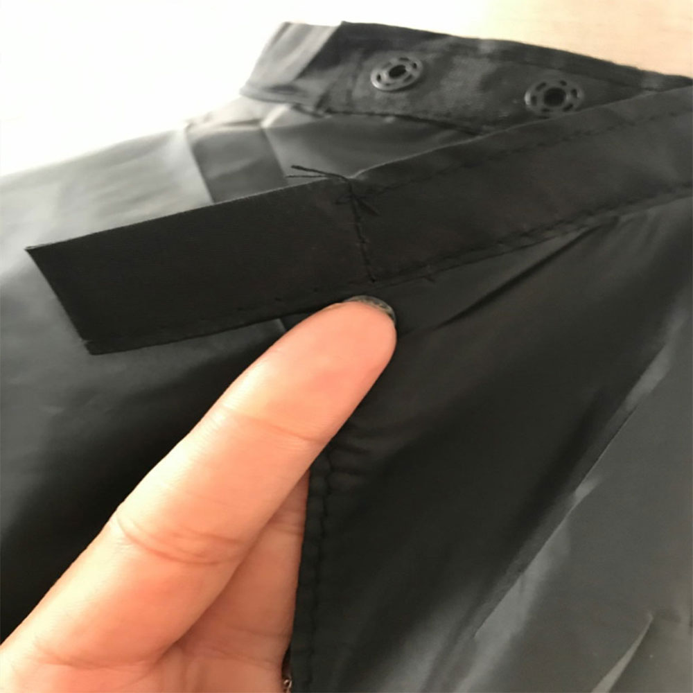 Black Hair Cutting Apron Non I - Home Barber ulasan dan harga