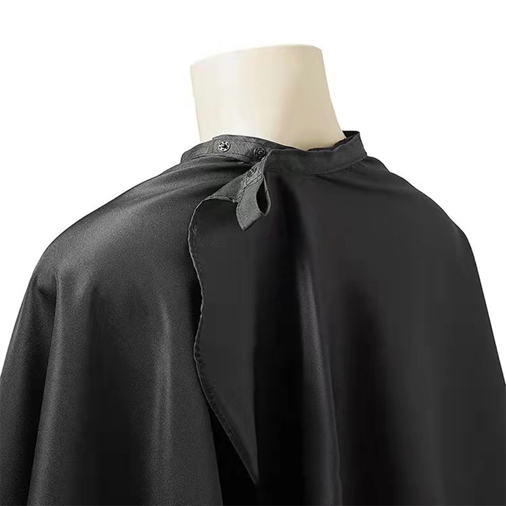 Black Hair Cutting Apron Non I - Home Barber ulasan dan harga