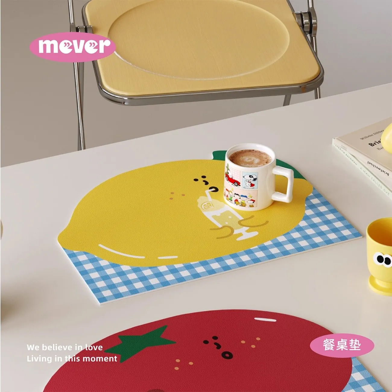 Cartoon Leather Water Proof He - Bar Mat Rubber ulasan dan harga
