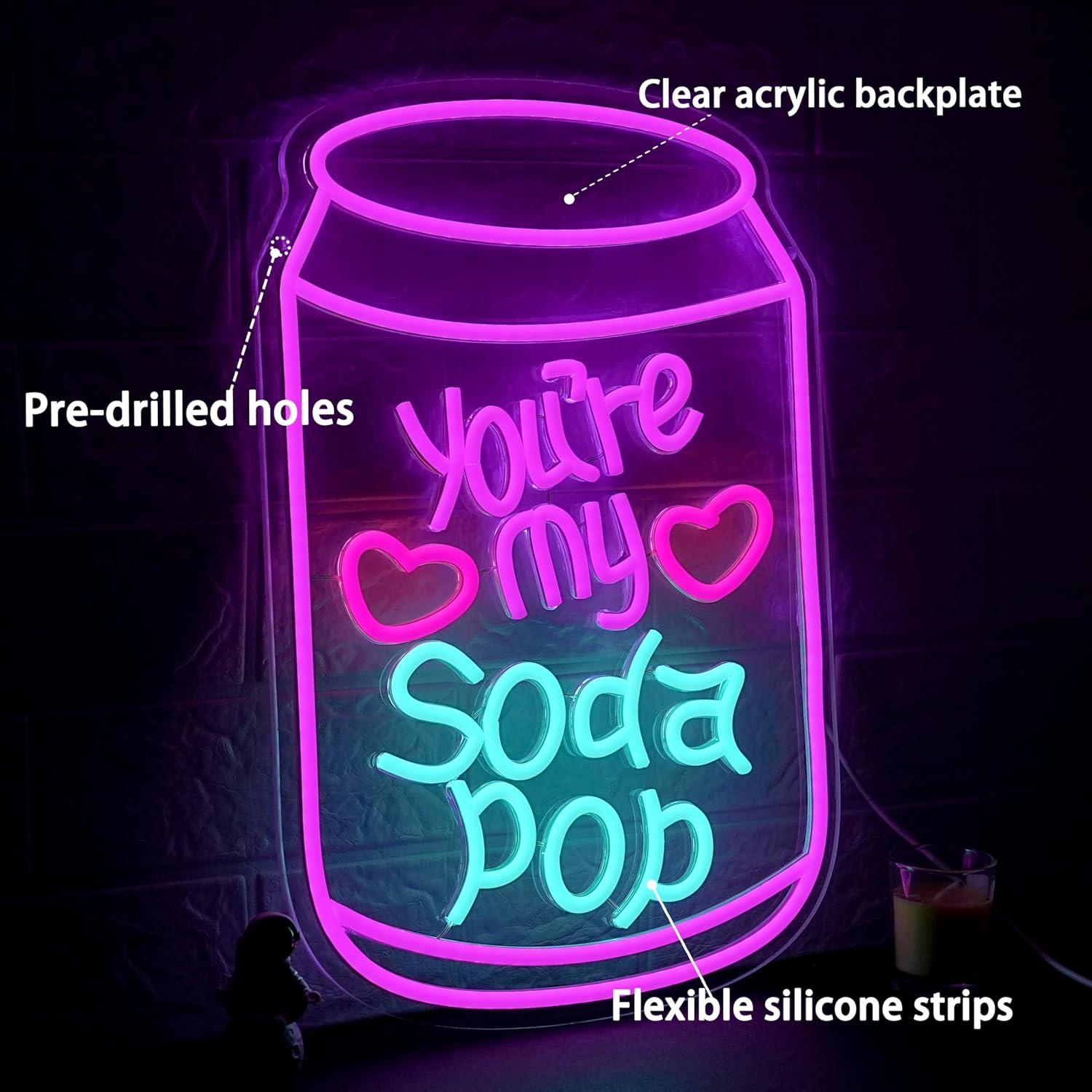 Romantic Neon Sign Dimmable LE - Home Bar Signs ulasan dan harga