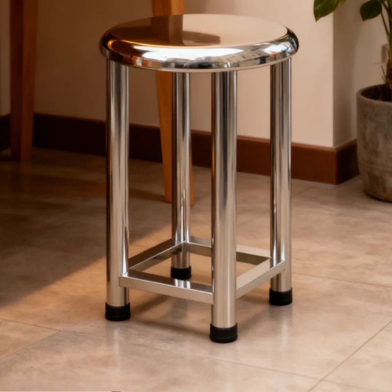 304 Stainless Steel Round Stoo - Home Bar Stools ulasan dan harga
