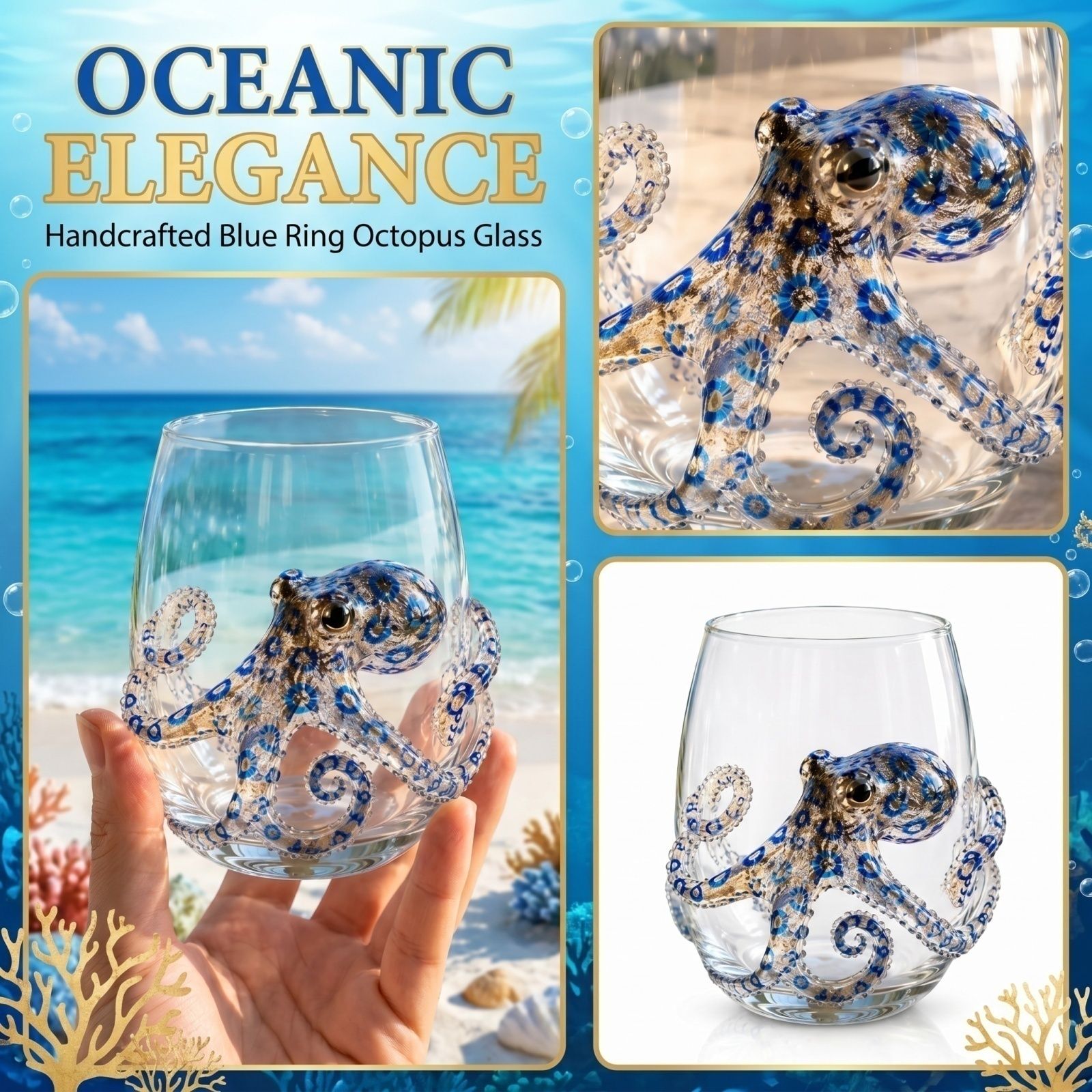 Artisanal Blue Ringed Octopus  - Home Bar Setup ulasan dan harga
