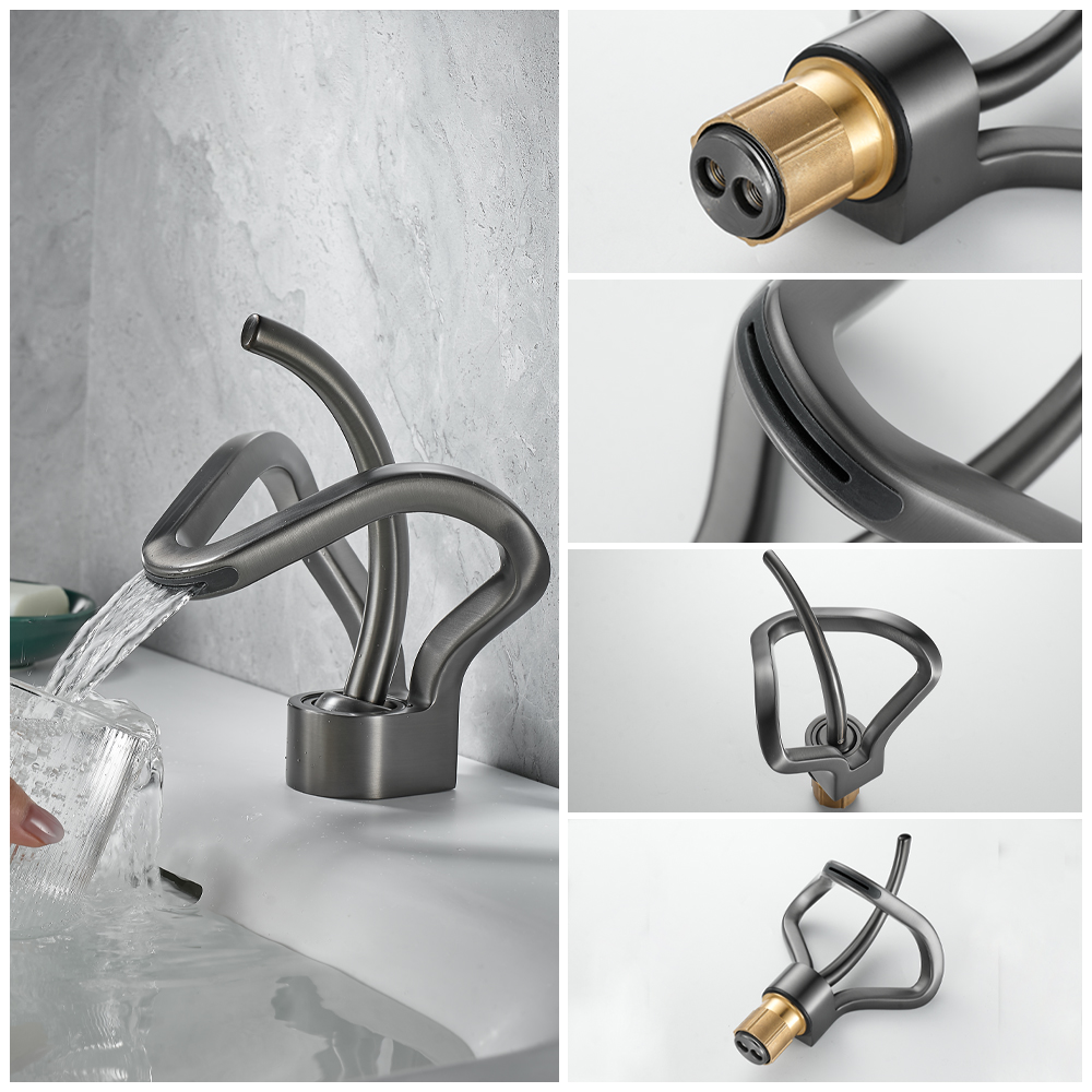 Black Gold Basin Faucet Bathro - Home Bar Sink ulasan dan harga