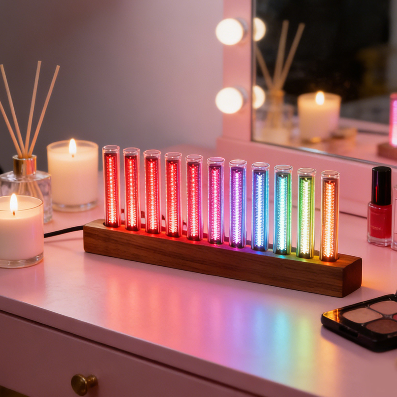 LED Music Spectrum Display Hom - Home Bar Shelf ulasan dan harga