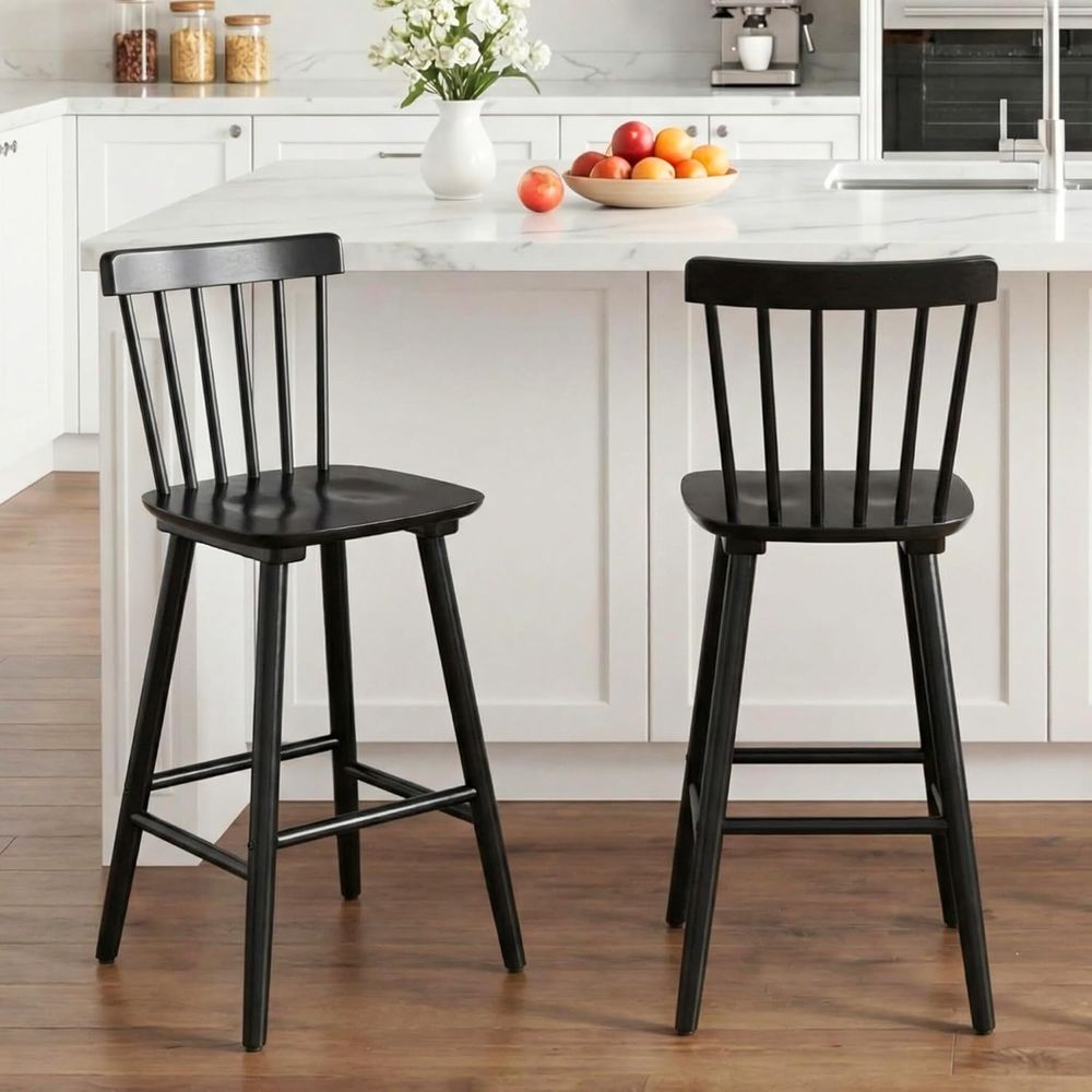 Set of 4, 26 Counter Height Wo - Home Bar And Counter ulasan dan harga
